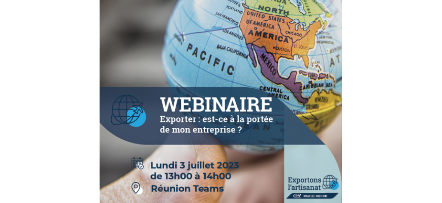 « Exporter : est-ce à la portée de mon entreprise ? »