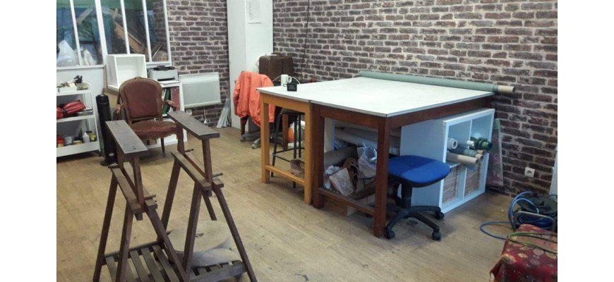 Sous-location atelier tapissier·ère/couturier·ère