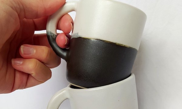 tasse avec ou sans anse, différents colories disponibles, commande possible