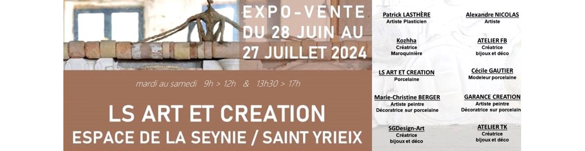La Seynie : une expo-vente à la boutique de la manufacture