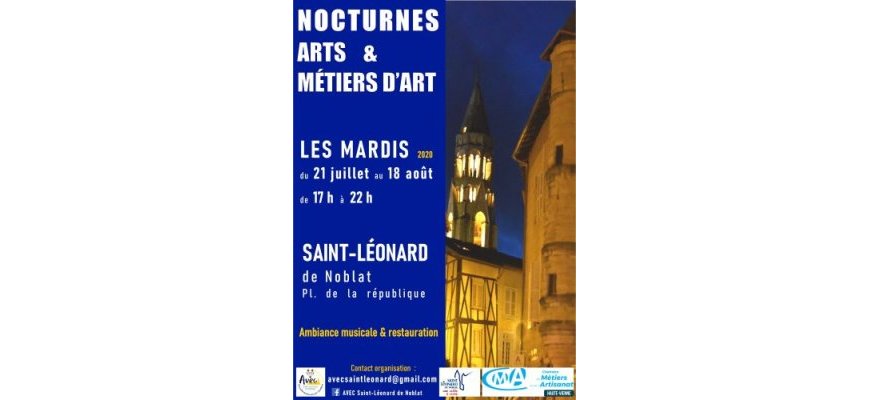 Nocturnes Arts & Métiers d’art