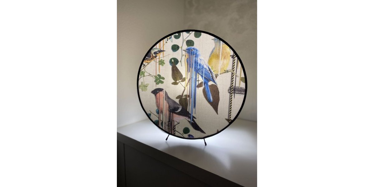 Luminaire « lunaire » 