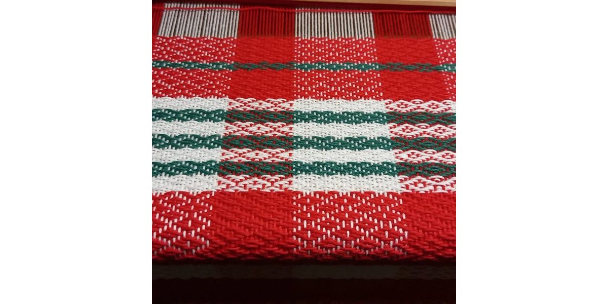LINGE A VAISSELLE TISSAGE 8 CADRES