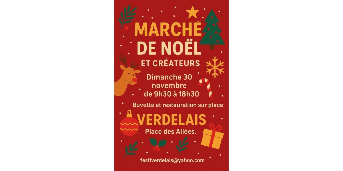 Appel à candidature - Marché de Noël et des Créateurs 