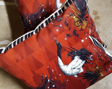 coussin danser sous la neige