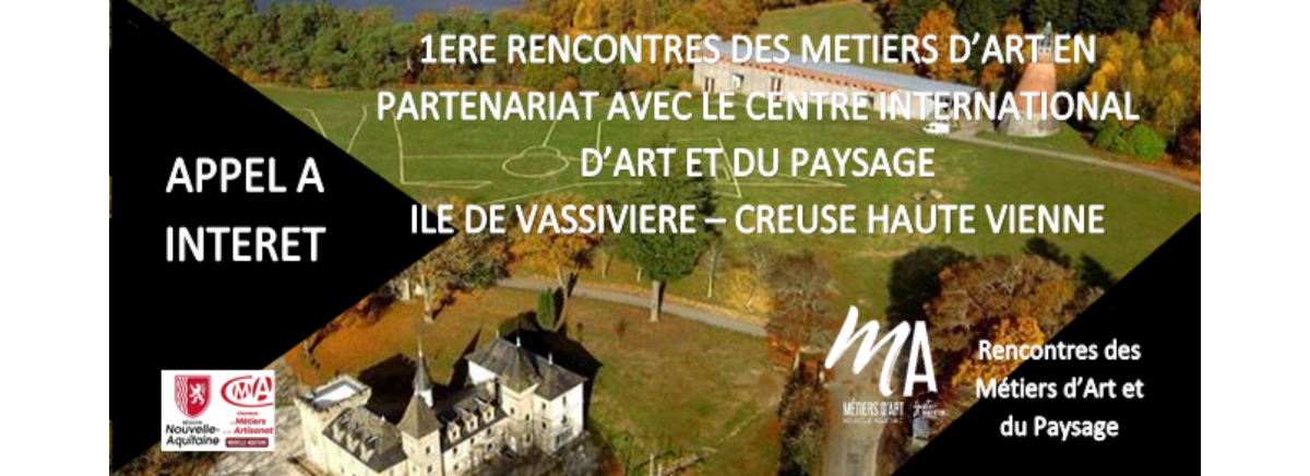 Les rencontres des Métiers d’Art et du Paysage