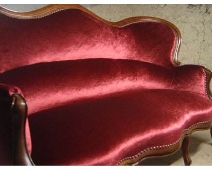 Canapé à vague Louis Philippe