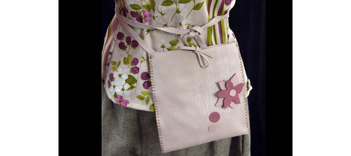 Pochette cuir