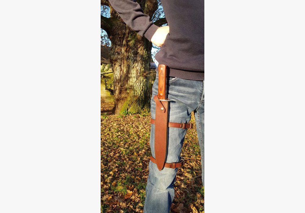 étui couteau de chasse 