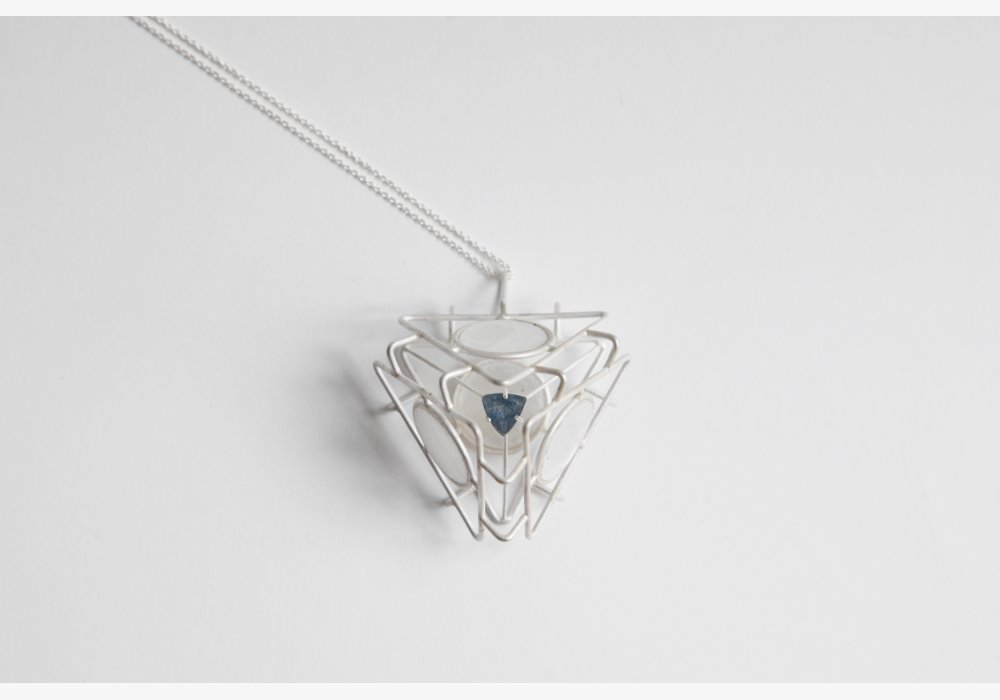 jardin secret collier argent