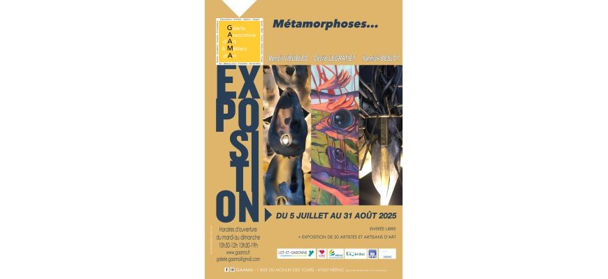 Métamorphose - Exposition Ventes 
