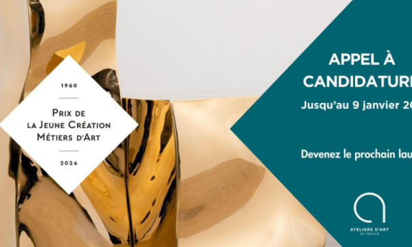Prix de la Jeune Création Métiers d’Art 2026