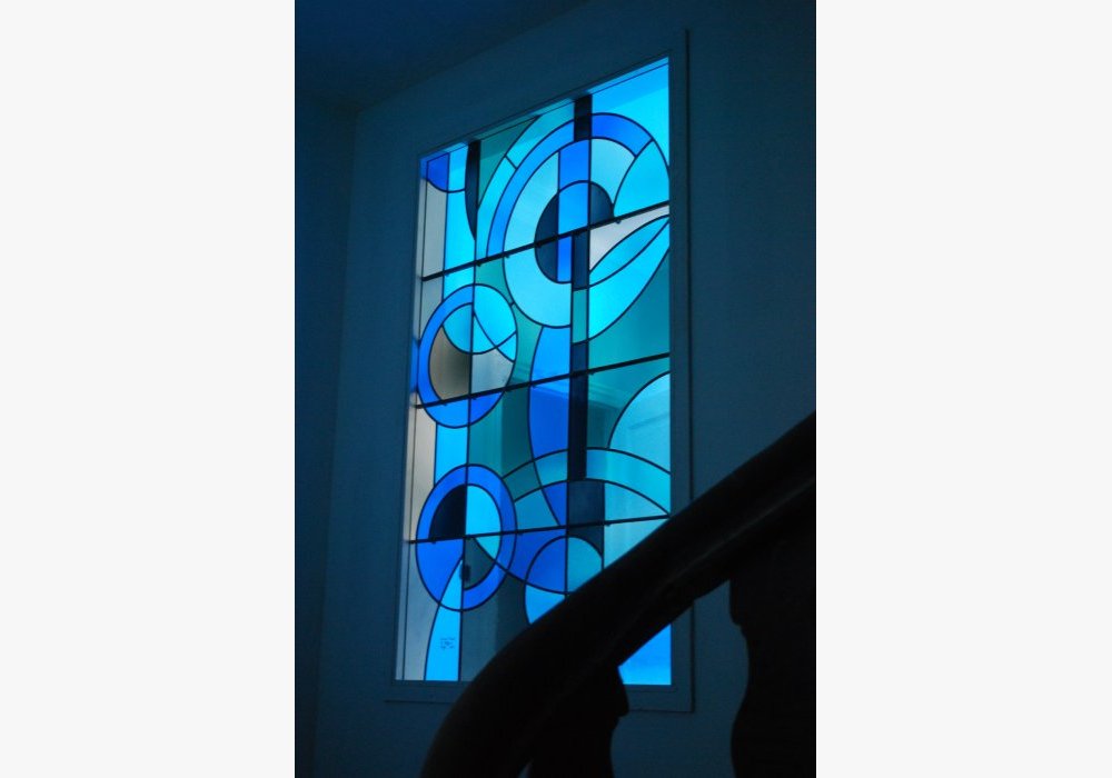 Création verre soufflé salle de bain