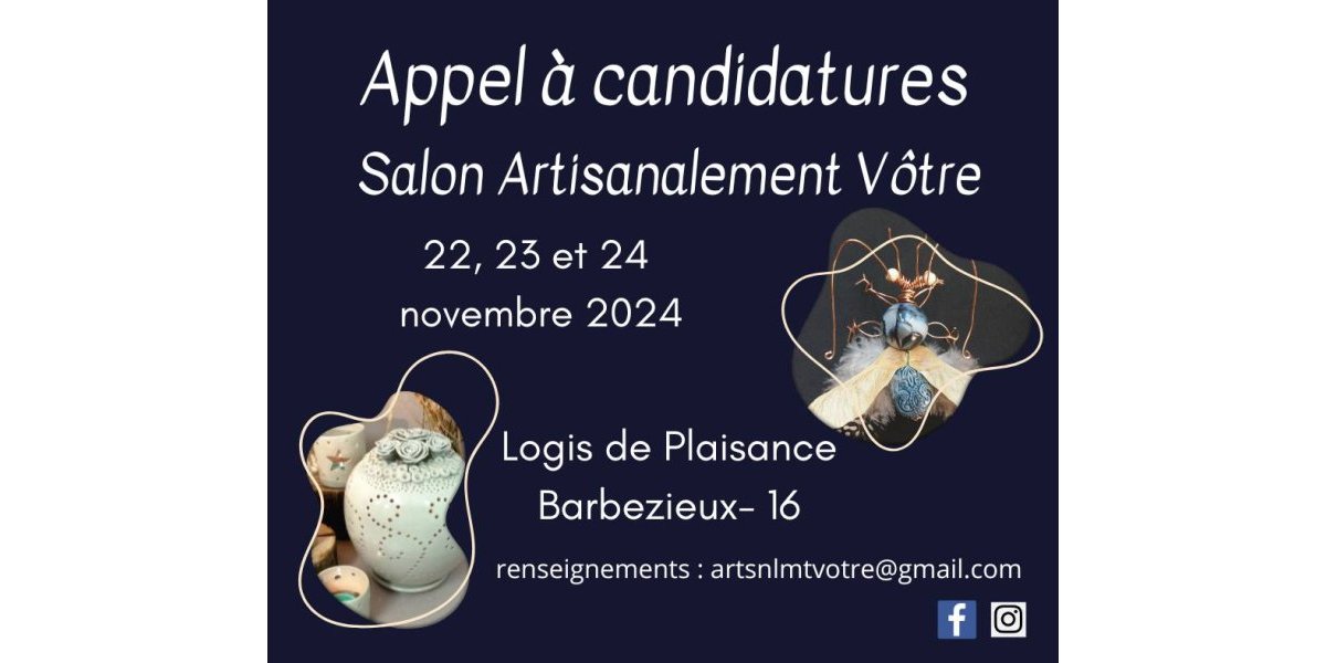 Salon Artisanalement Votre 2024