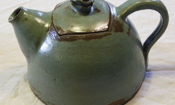 théière verte