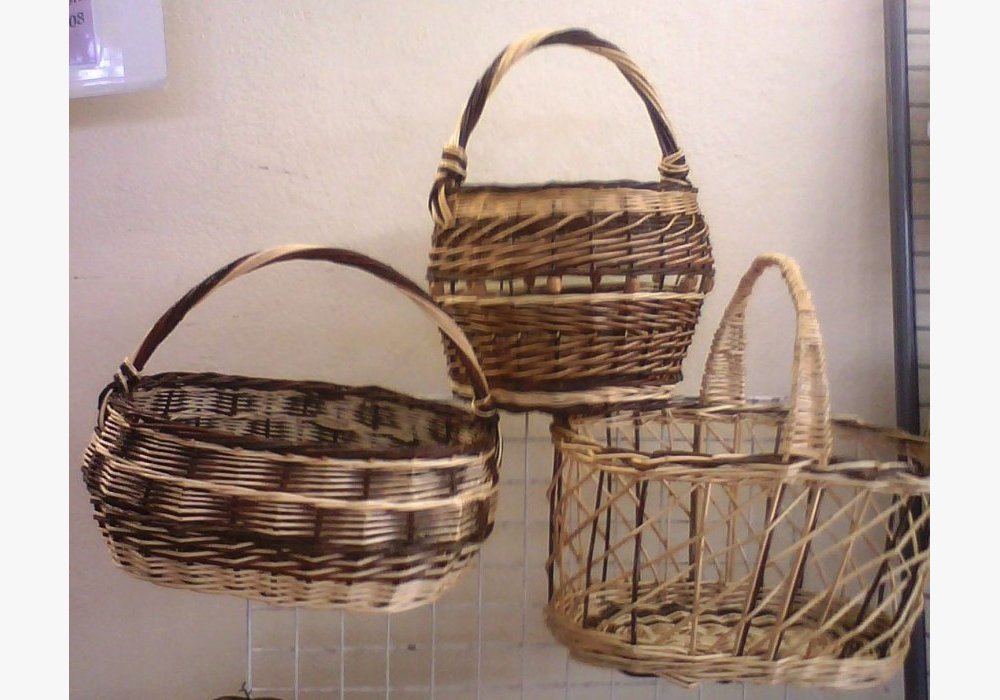 3 paniers ovales