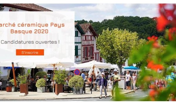 Appel à candidature. Marché céramique Pays Basque 2020
