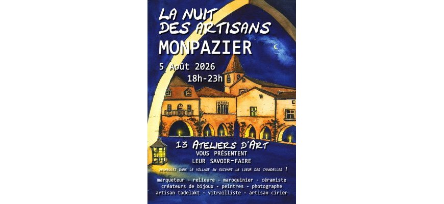 La Nuit des Artisans à Monpazier