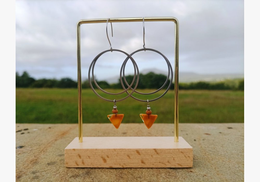 Boucles d’oreilles Pyramyd 