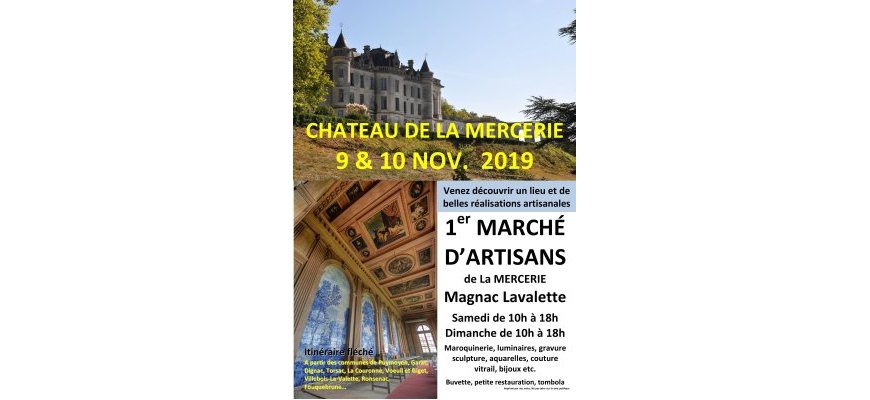 1er marché des artisans de la mercerie 