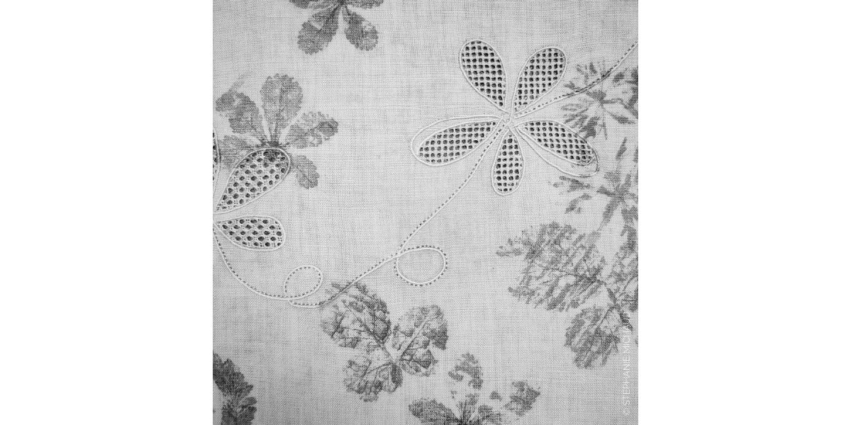 fleurs cordonnet & teinture naturelle