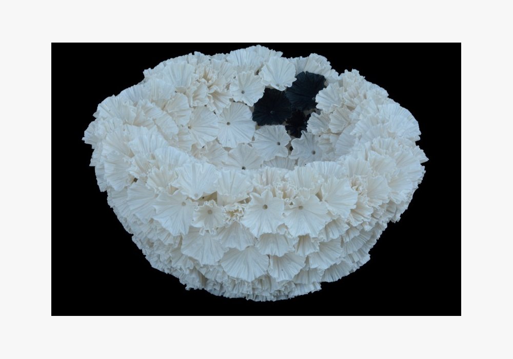 FLORILEGE Porcelaine   Diam : 37 cm Hauteur : 21 cm
