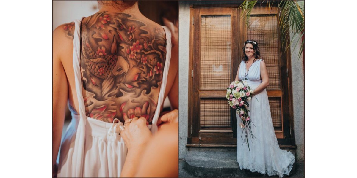 Robe de cérémonie 
