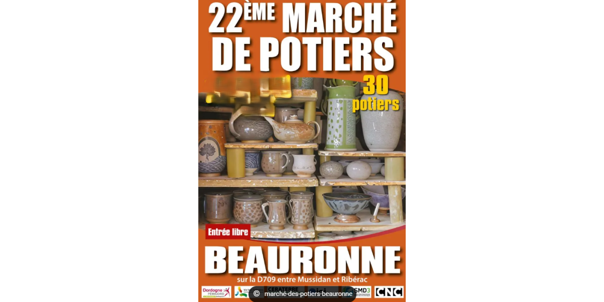  Marché de potiers à Beauronne