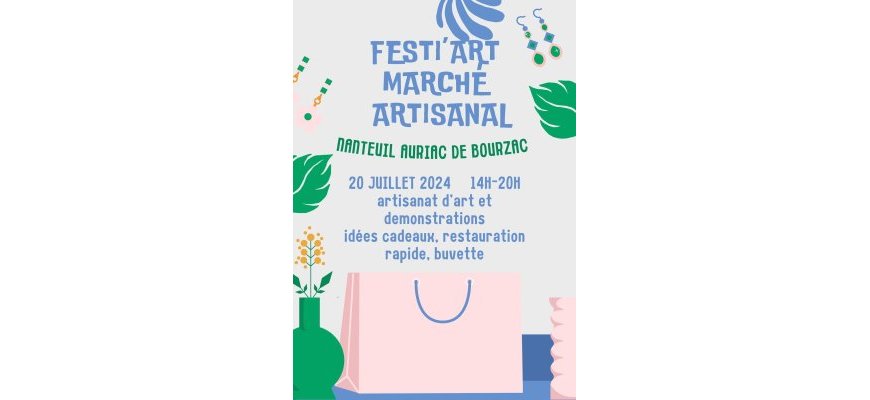 Festi’Art marché artisanal