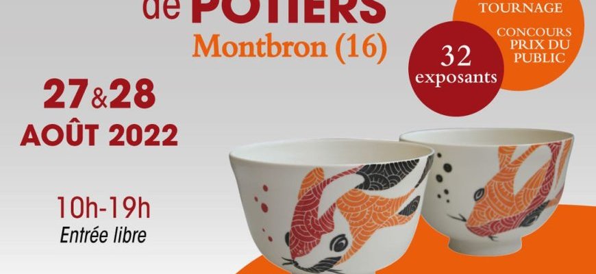 27&28 aout 2022 - 5ème Marché de potiers de Montbron (Charente)