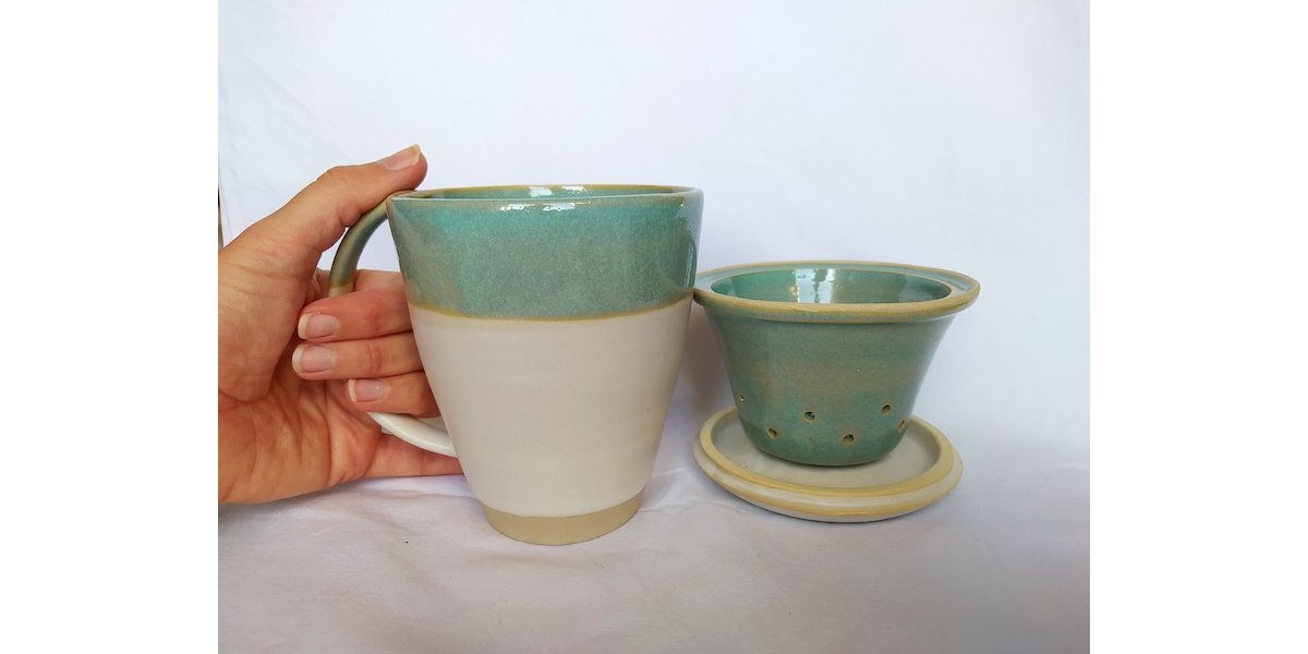 Tisannière 3 éléments pour infuser thé et tisane