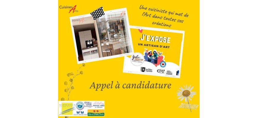 J’expose un artisan d’art