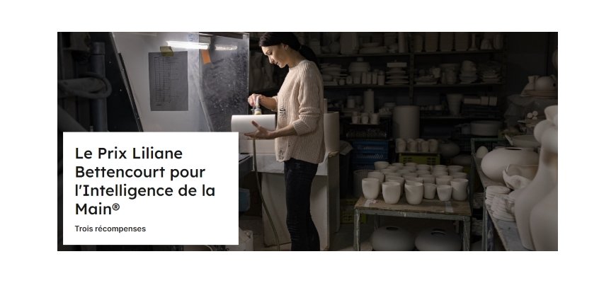 Prix Liliane BETENCOURT pour l’Intelligence de la Main®