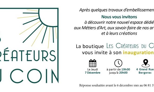 Inauguration boutique créateurs 