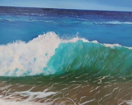 vague turquoise