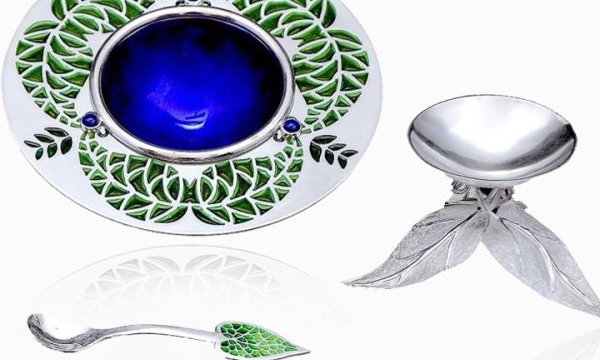 Bol de sel en argent