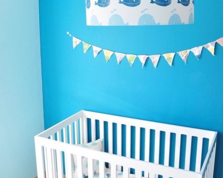 Drap housse suspension chambre bébé en coton biologique