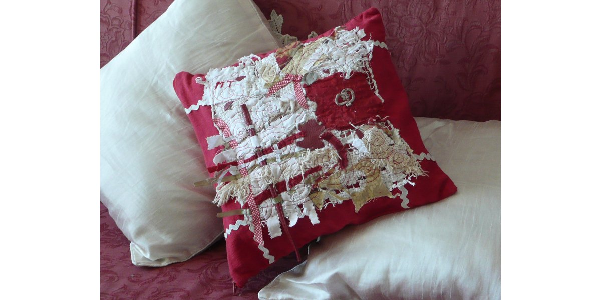 Coussin country chic