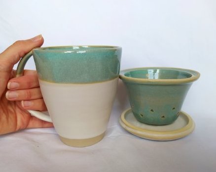 Tisannière 3 éléments pour infuser thé et tisane