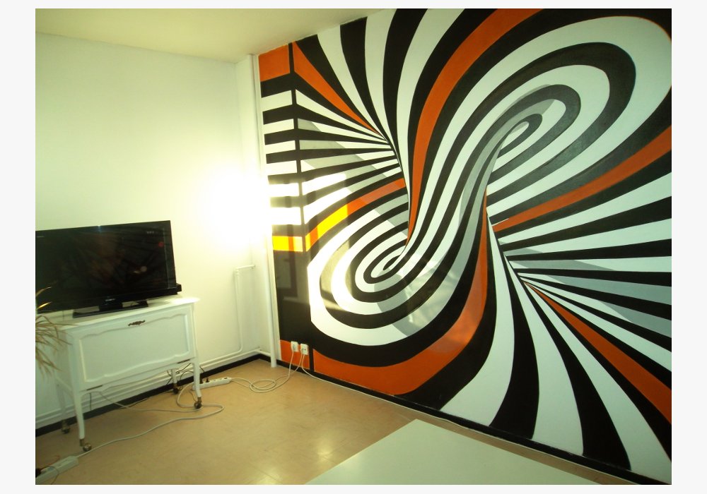 Peinture murale à l’huile