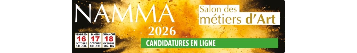 Appel à candidatures salon métiers d’art NAMMA