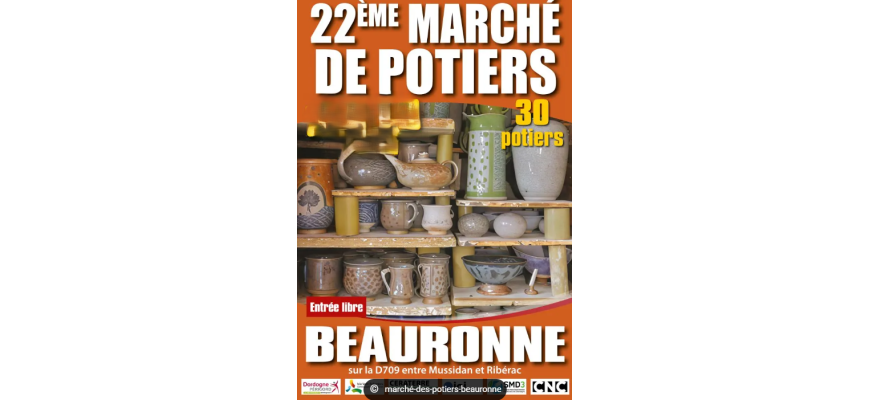  Marché de potiers à Beauronne