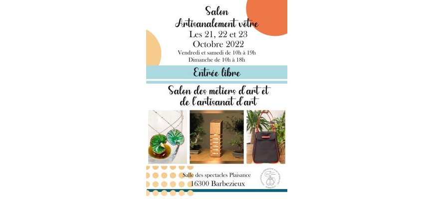 Salon Artisanalement Vôtre.