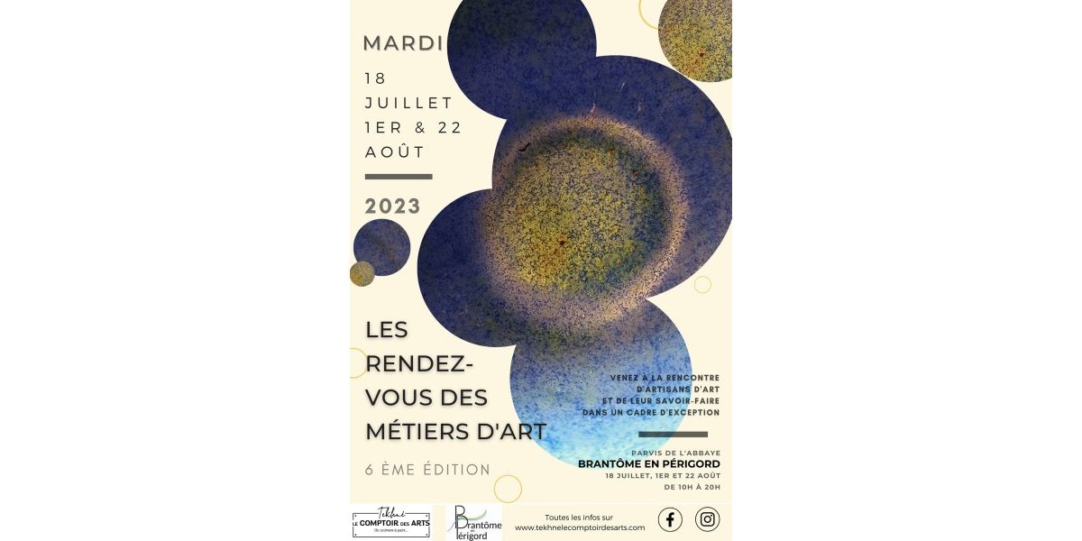 Les rendez-vous des métiers d’art