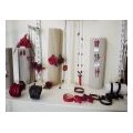 broche  bijoux cuir  chic