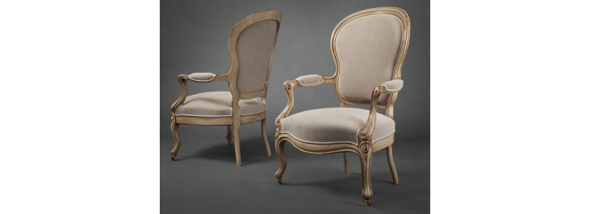 Fauteuils Louis XV