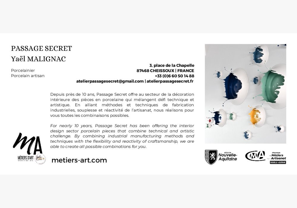 SIPC2021 28>31 octobre - Pavillon de Nouvelle-Aquitaine - DESCOINGS Guillaume & MALIGNAC Yaël