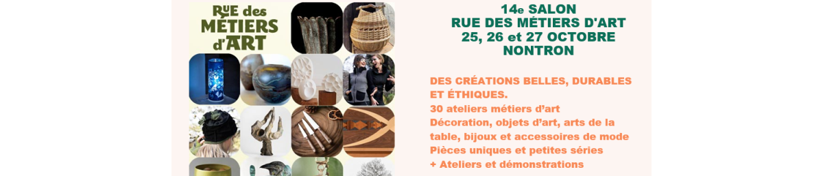 14e SALON RUE DES MÉTIERS D’ART