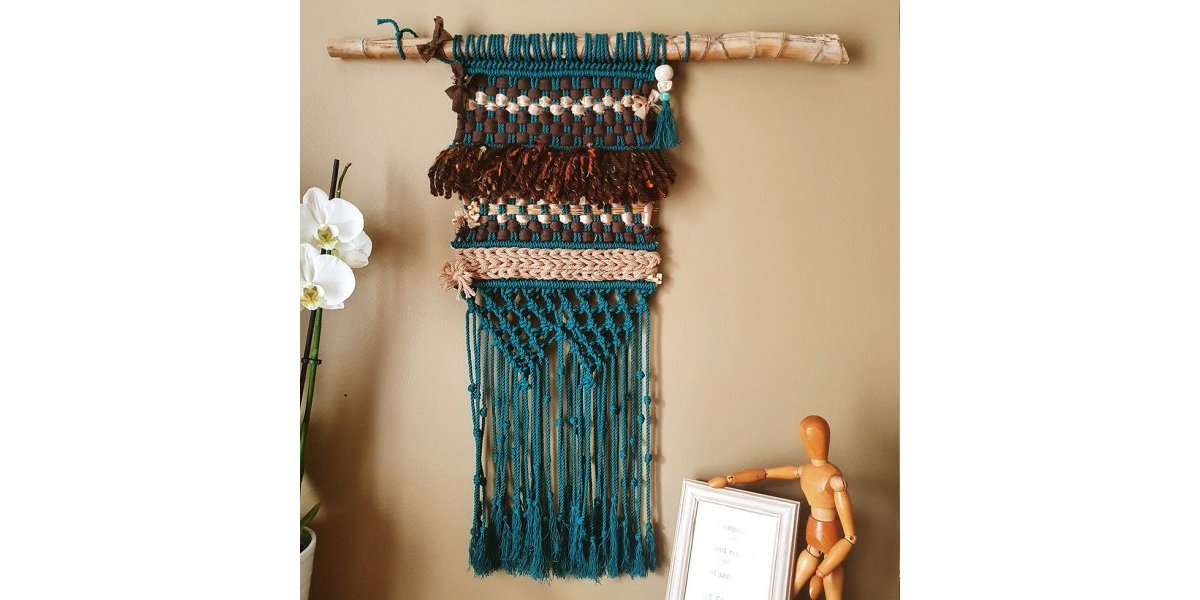 Macramé collection Colorino - bleu