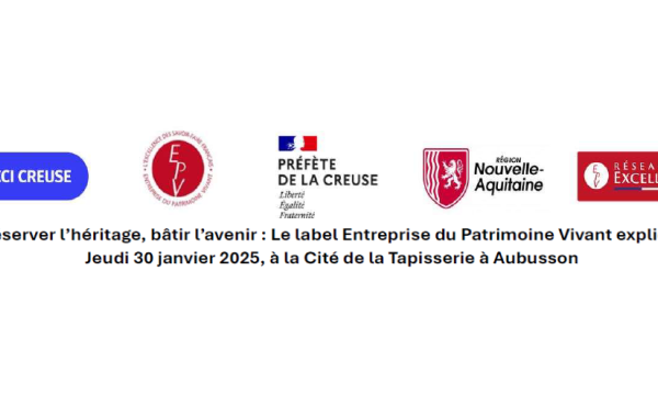 Le label EPV expliqué à la Cité de la Tapisserie
